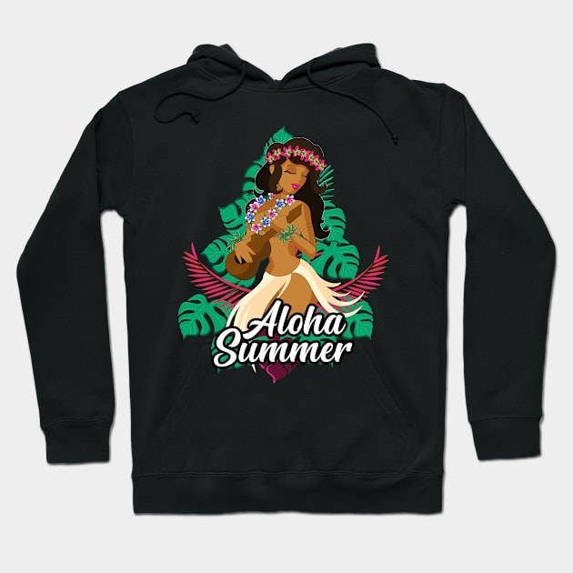 Aloha Summer Hoodie by HassibDesign